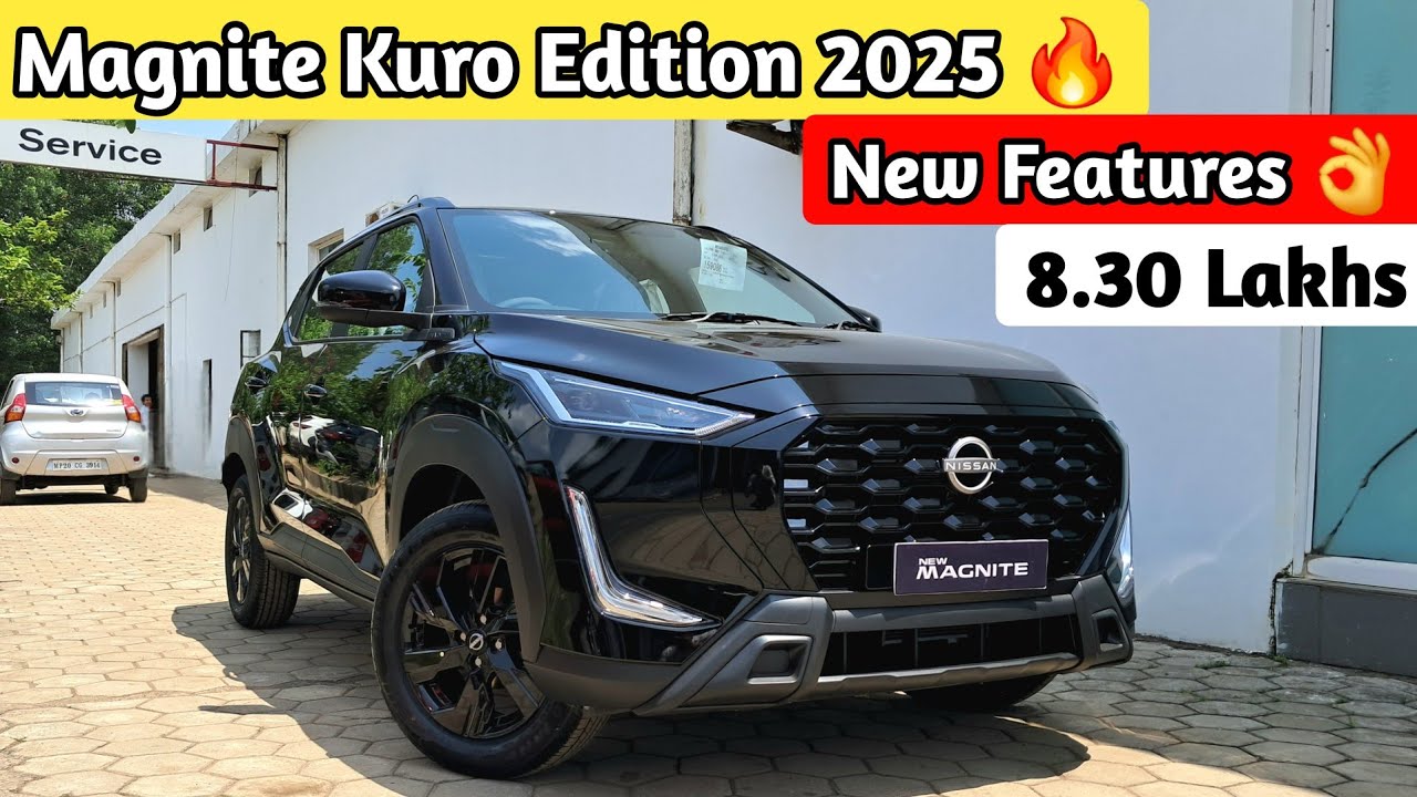 First On Youtube 🔥 2025 Nissan Magnite Kuro Edition Review 