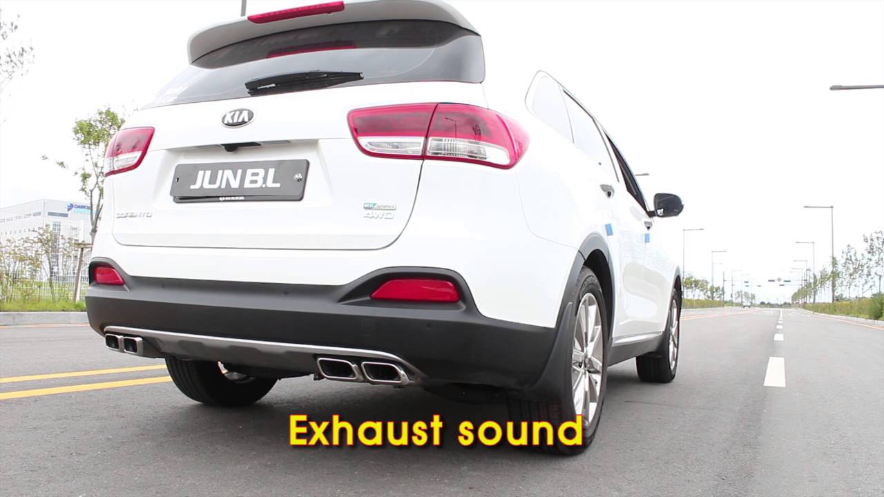 2016 KIA ALL NEW SORENTO R Exhaust Sound by Jun B.L