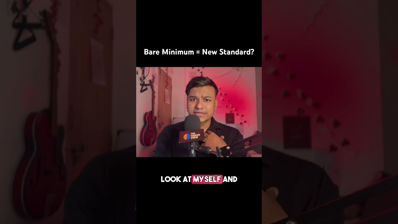 Is Bare Minimum the New Standard in Relationships? | Relationship psychology