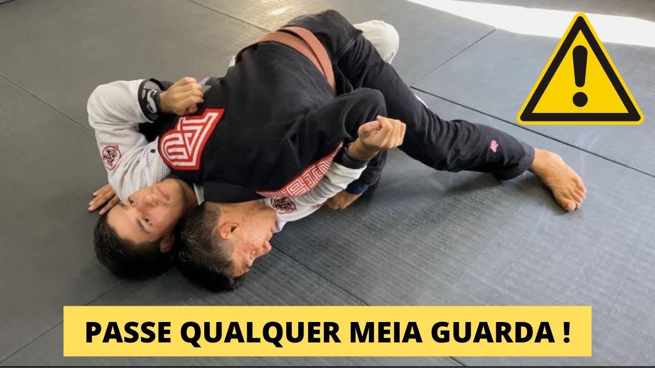 ⚠️ Sua passagem de Meia Guarda nunca mais será a mesma depois  desse video  - Jiu Jitsu ⚠️