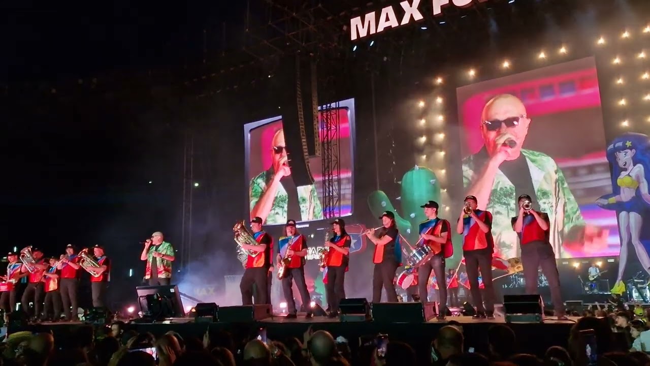 VIAGGIO AL CENTRO DEL MONDO BELLA VERA MAX PEZZALI LIVE MAX FOREVER ROMA STADIO OLIMPICO 27/06/24