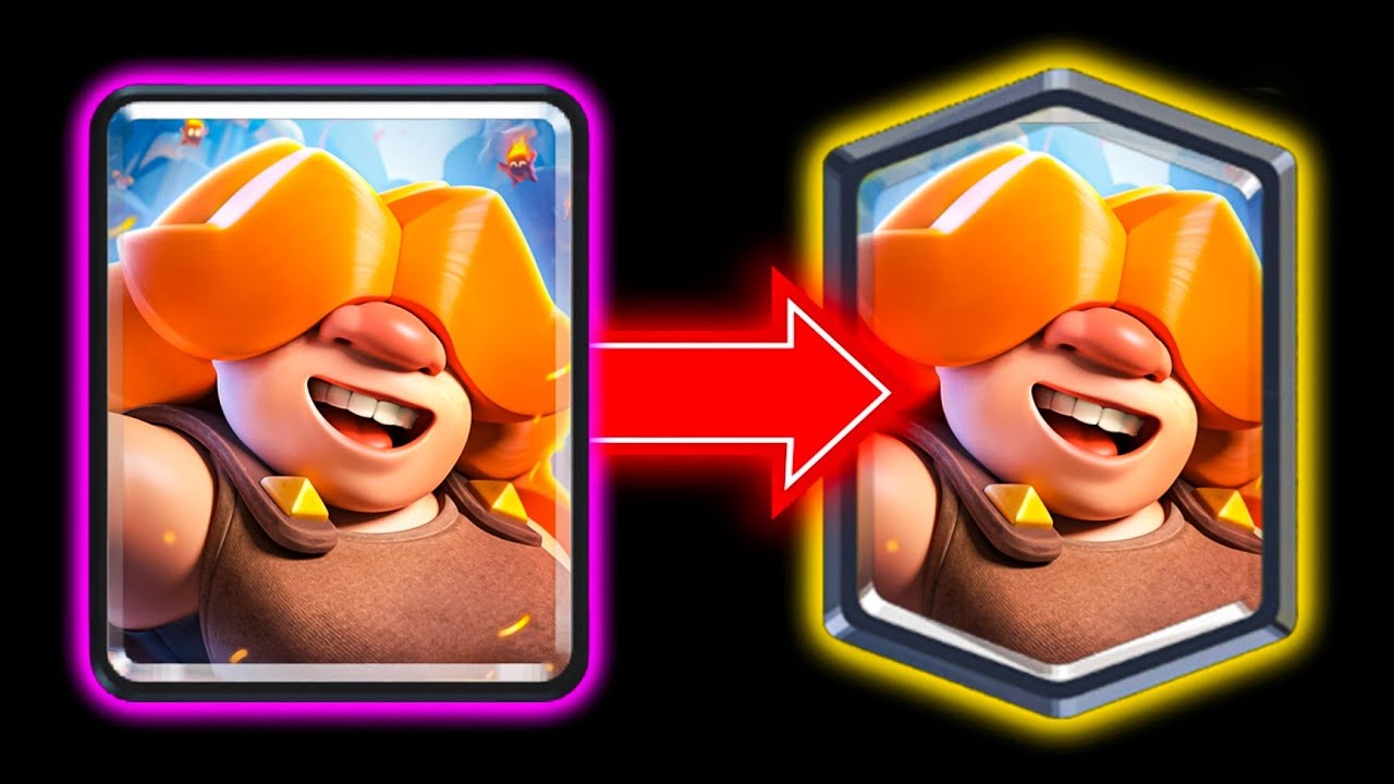 I Fixed Card Rarities in Clash Royale