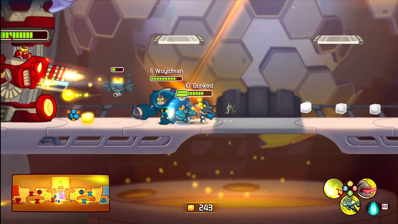 Awesomenauts 3v3 Scrim Game 1