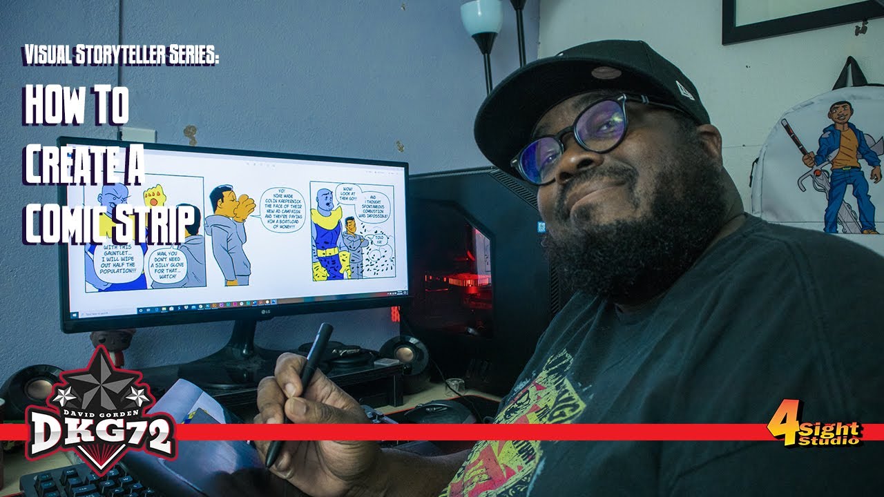 HOW TO CREATE A COMIC STRIP