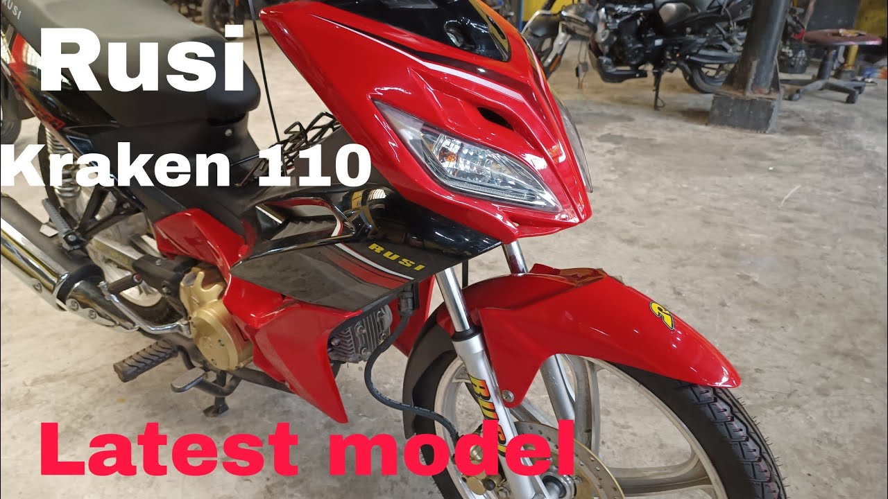 Latest model Rusi Kraken 110 Cash & Installment 