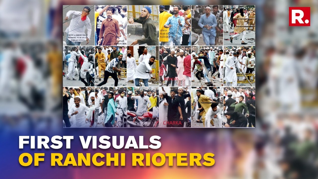 Ranchi Clashes: Jharkhand Govt Releases Pictures Of Those Responsible For Violence