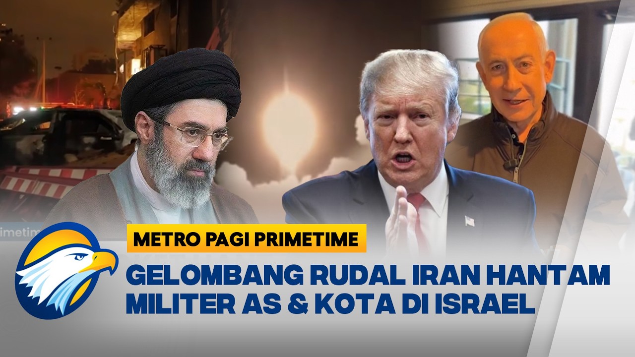 NETANYAHU BANTAH TEWAS, IRAN VS ISRAEL & AS TERUS SALING SERANG | Metro Pagi Primetime