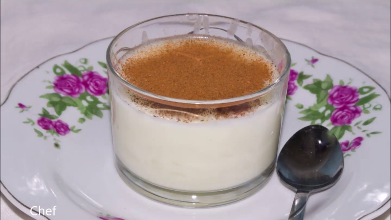 Pudín de arroz - Cocina Griega (Muy rico y facil)