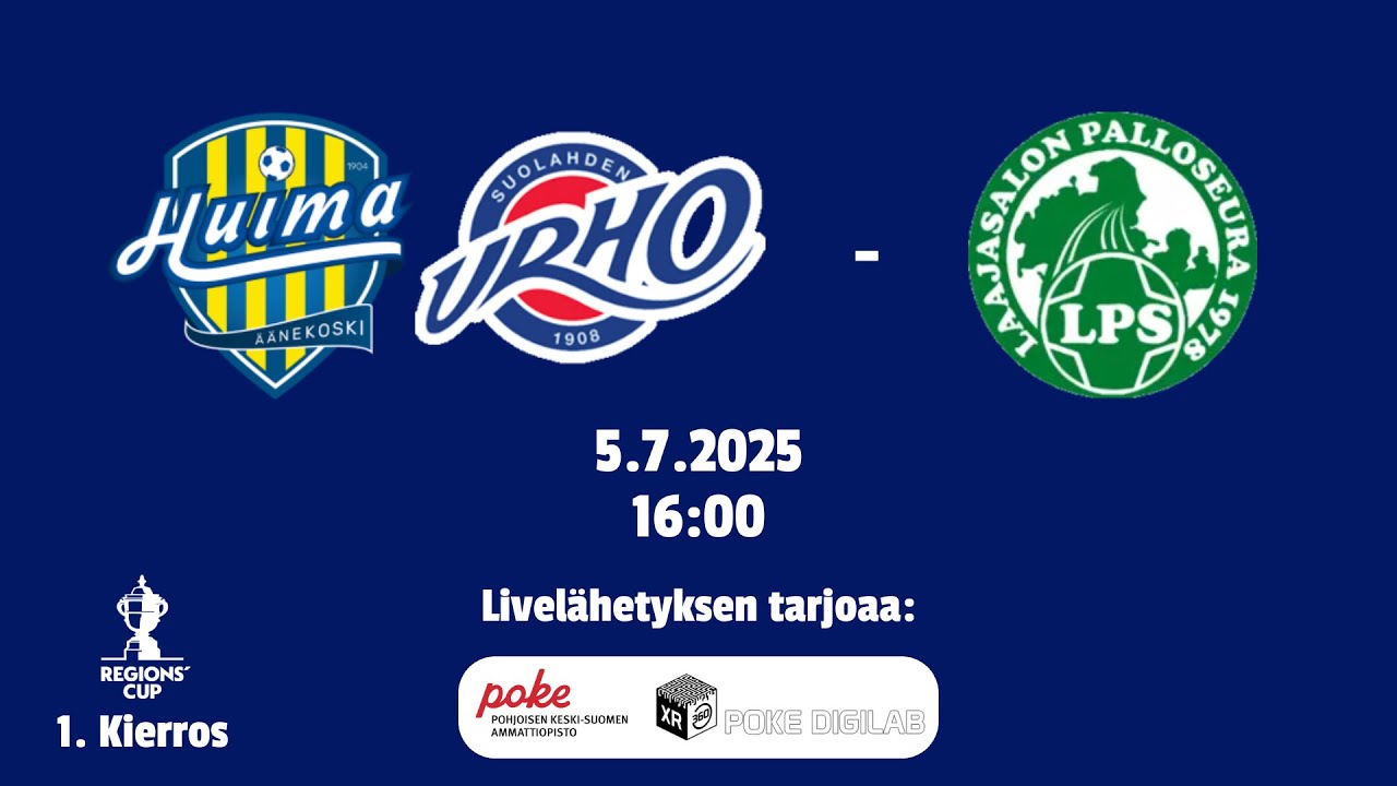 HuimaUrho - LPS | Regions' Cupin Puolivälierä, 5.7.2025