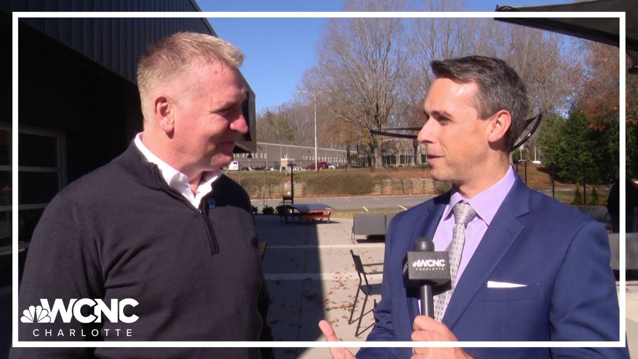 WCNC Sports Director Nick Carboni spoke to Dean Smith, the new coach for Charlotte FC