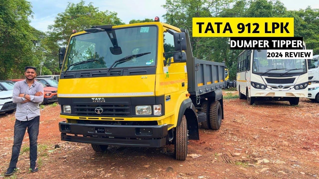 2024 TATA 912 LPK dumper tipper detailed review!