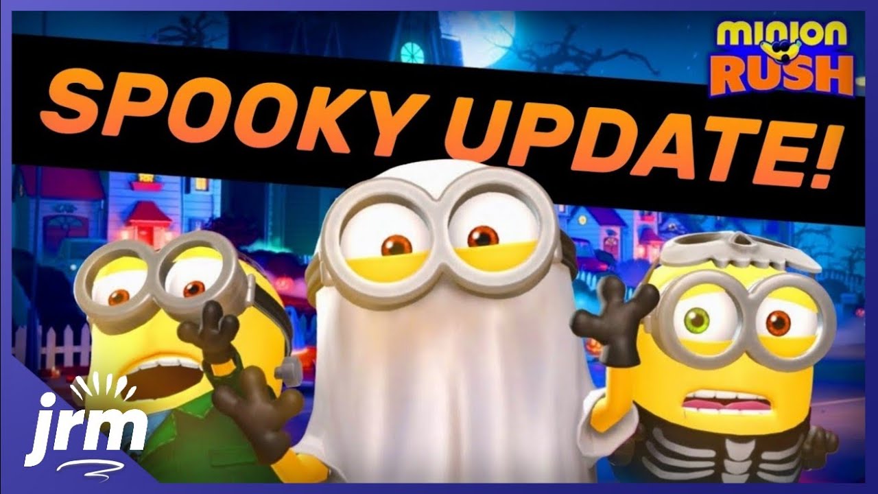 ОБНОВЛЕНИЕ НА БЕЗУМНЫЙ ХЭЛЛОУИН: Новая локация «Жилая ночь»! | Minion Rush: Unity, часть 21