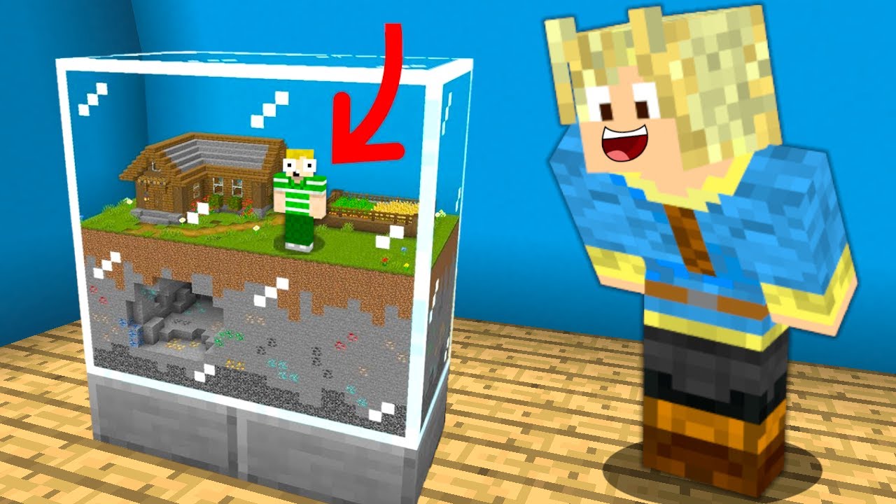 Fanger Emil i MINI VERDEN i Minecraft!!