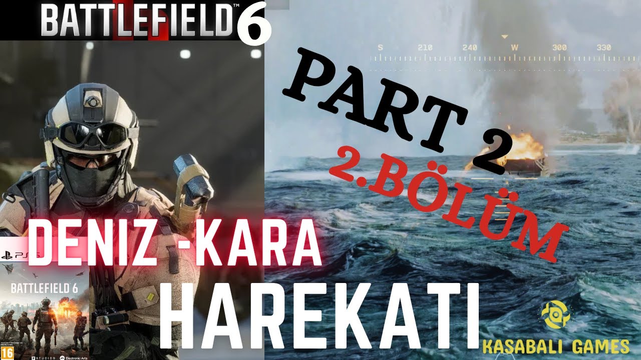 DENİZ HAREKATI | BATTLEFİELD 6 | 2.Bölüm #part2 #ultra , #4k #electronicarts#movie #warzone