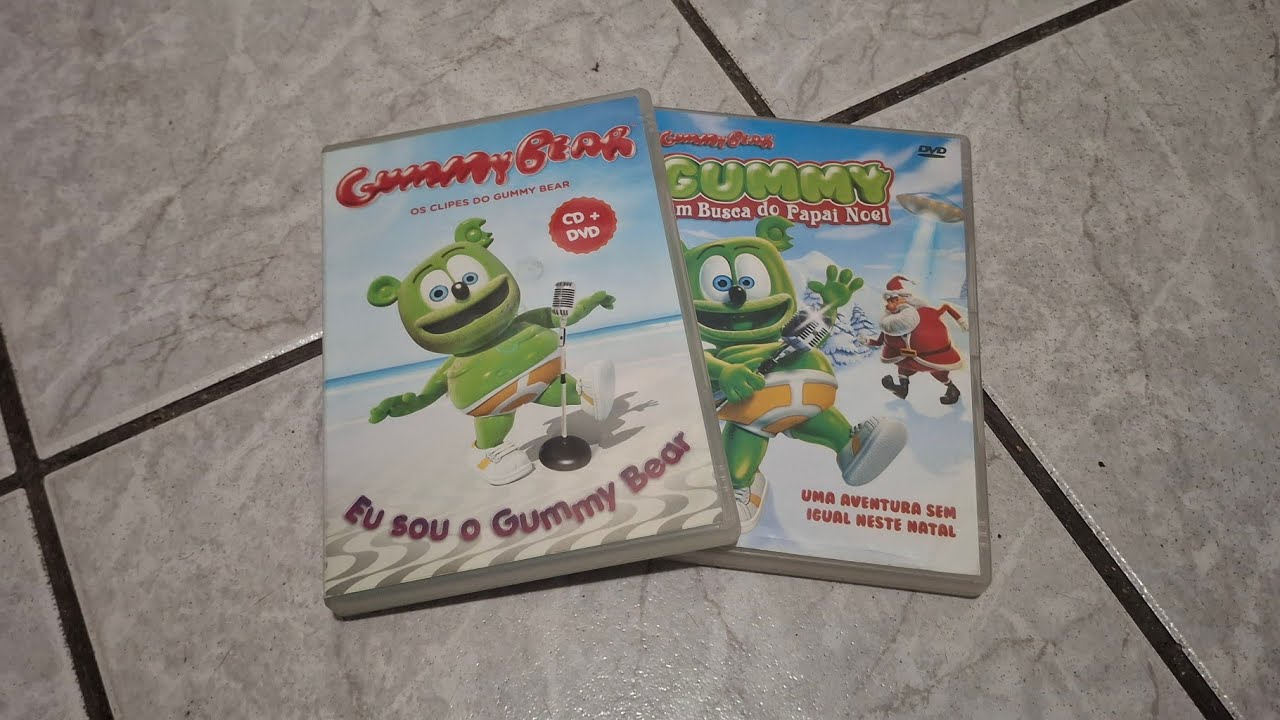 COLEÇÕES - DVDs do Gummy Bear