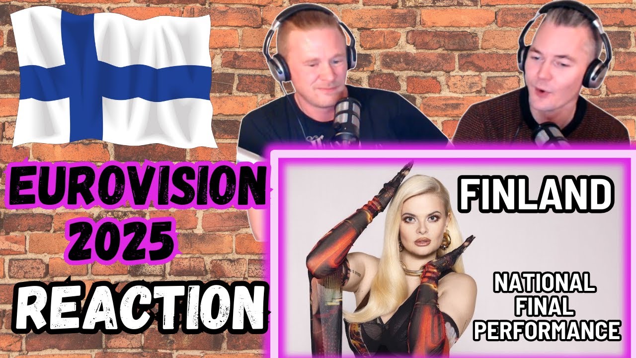 EUROVISION FINLAND 2025 *Reaction* Erika Vikman  - Ich Komme - National Final Performance
