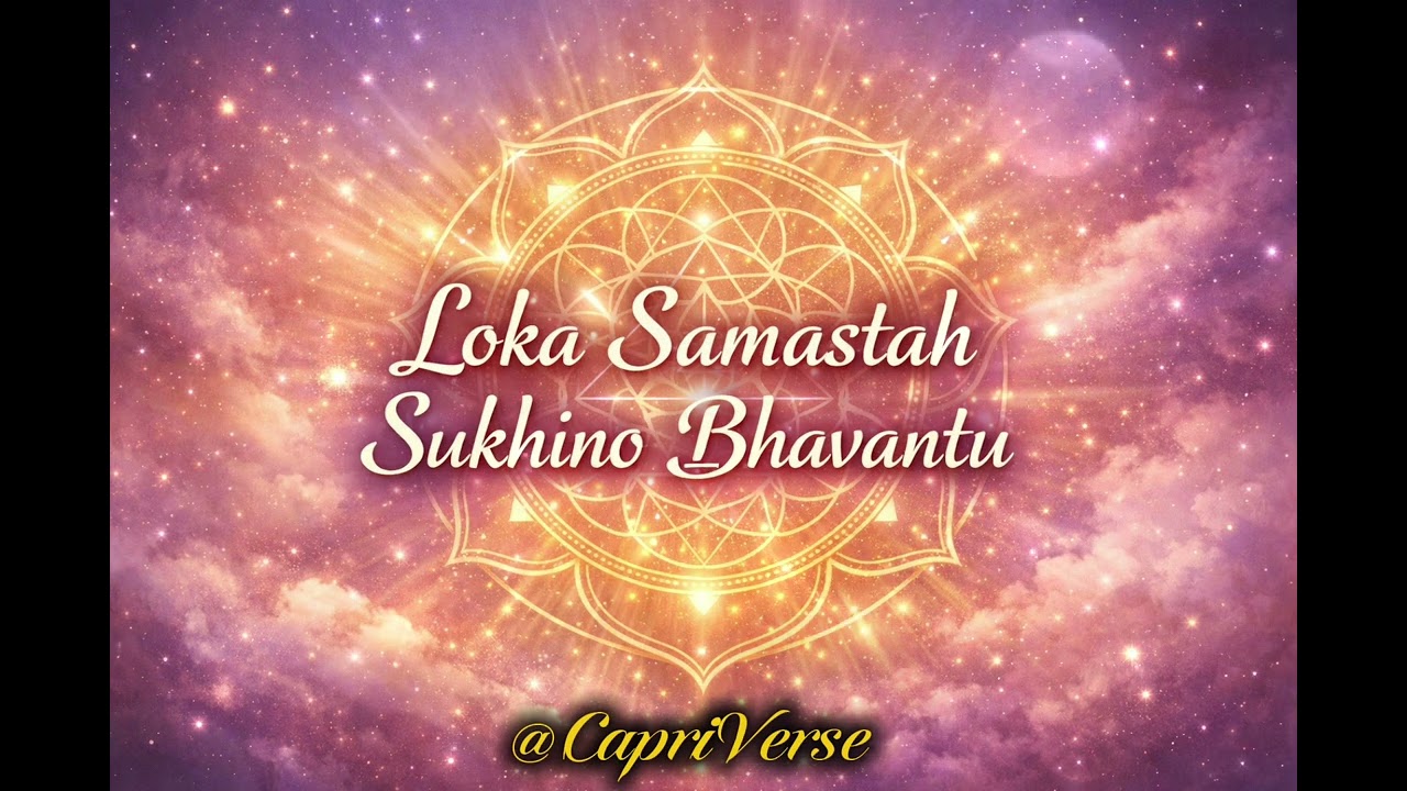 Loka Samastah Sukhino Bhavantu 🌙| Universal Peace  Mantra | Бүх оршихуй аз жаргалтай байг. 
