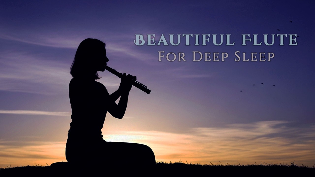 Soft and relaxing flute melody for night calm 🎵 helping you fall asleep faster tonight 😴💫