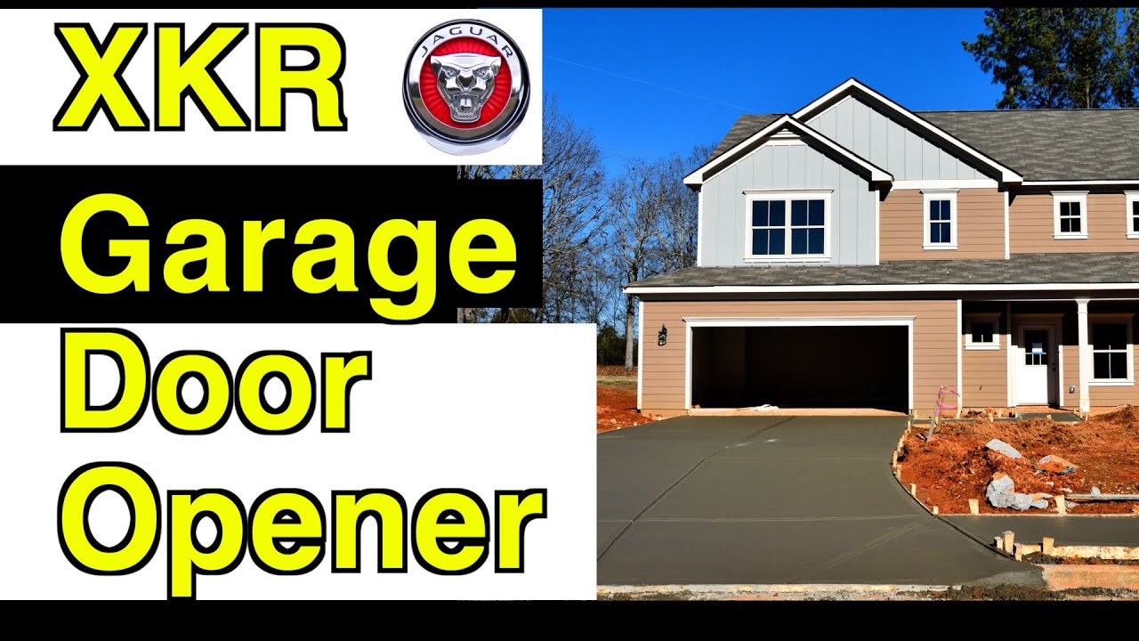 Integrated Garage Door Opener - Jaguar XKR