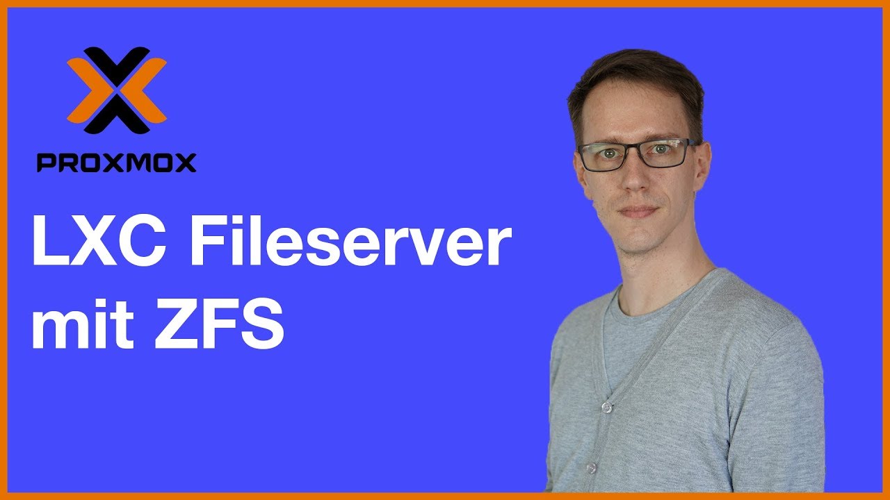 Proxmox: LXC Fileserver mit ZFS erstellen