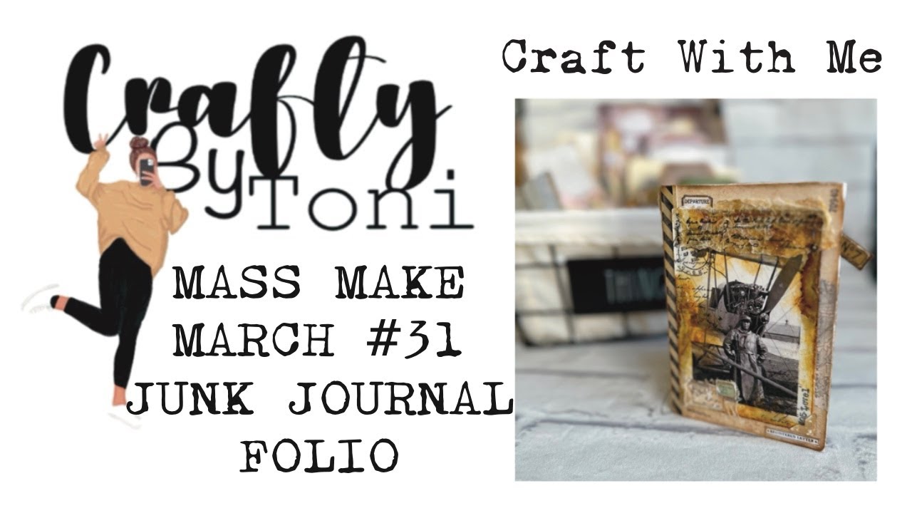 #craftwithme …#massmakemarch2025  #31JUNK JOURNAL FOLIO  …#junkjournalideas