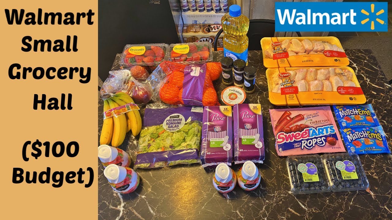 Small Walmart Grocery Haul | $100 Budget | SAVING WITH SHANIQUA