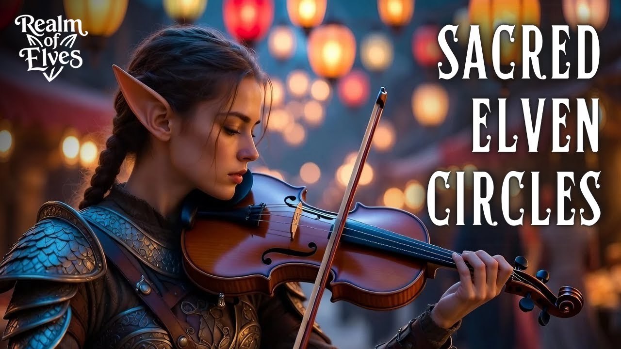Sacred Elven Circles | 1 Hour Fantasy Ambience Instrumental Music for Relaxing & Meditation