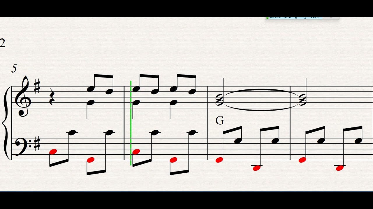 UM AMOR DE PRIMAVERA - PARTITURA PARA ACORDEON / SANFONA - DI PAULO E PAULINO