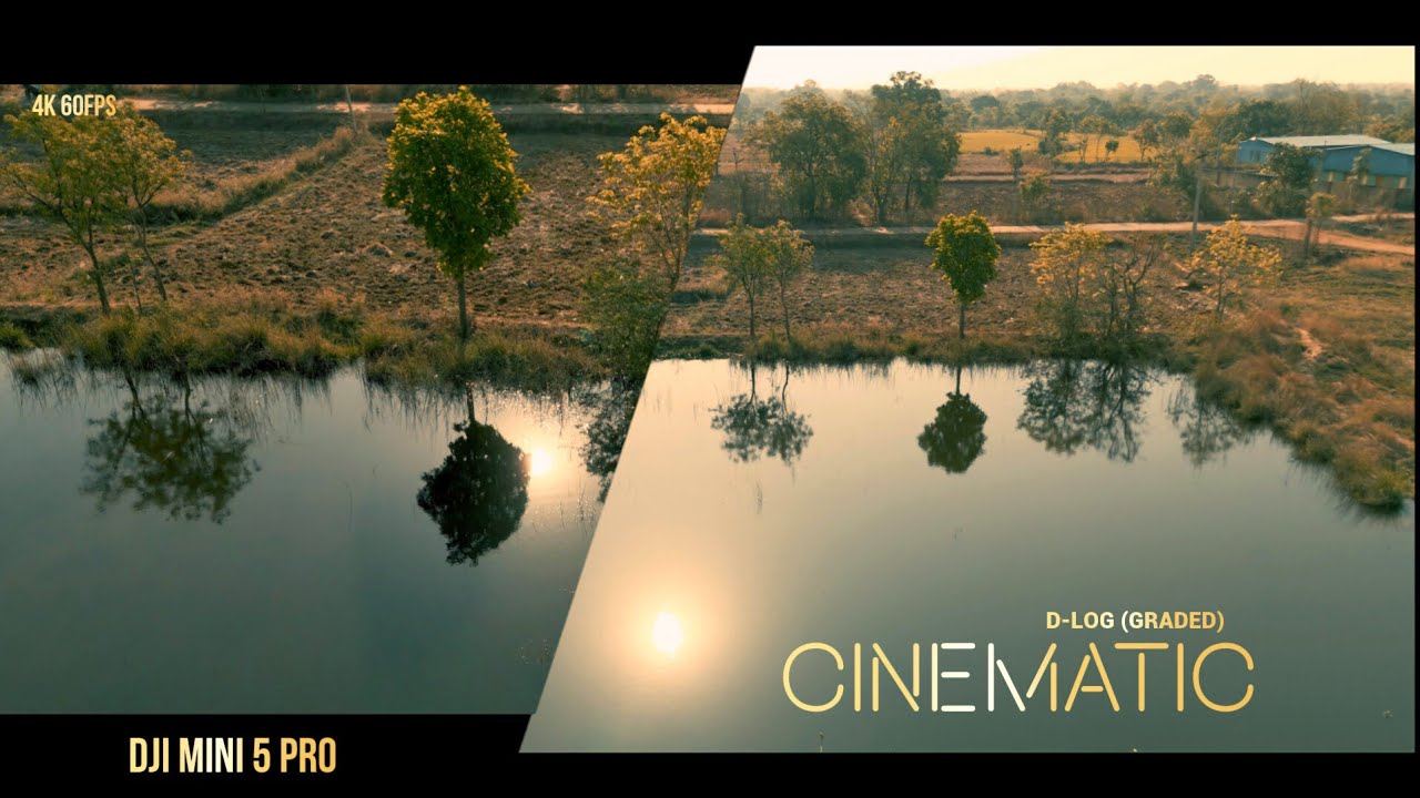 Dji Mini 5 Pro | D-LOG | Color Graded | CINEMATIC 4K 60fps