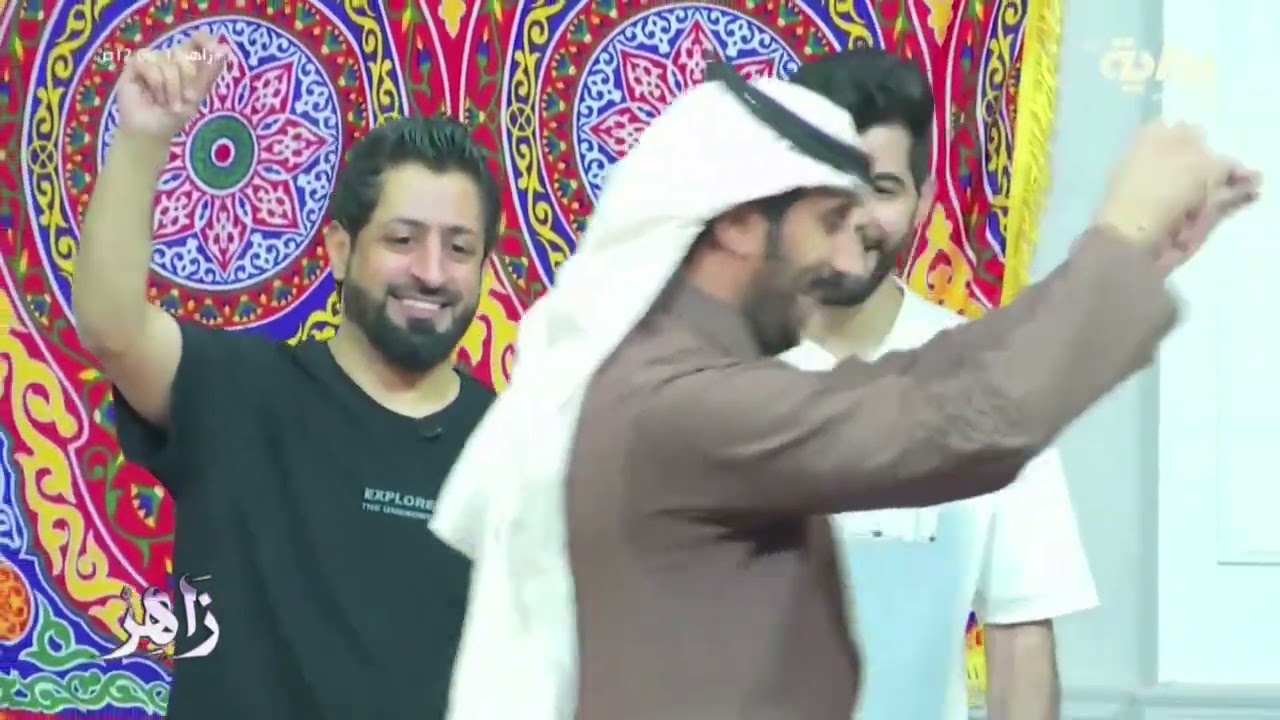 لعب المتسابقين على شيلة مقاديم السحاب | معاذ الجماز #زاهر13
