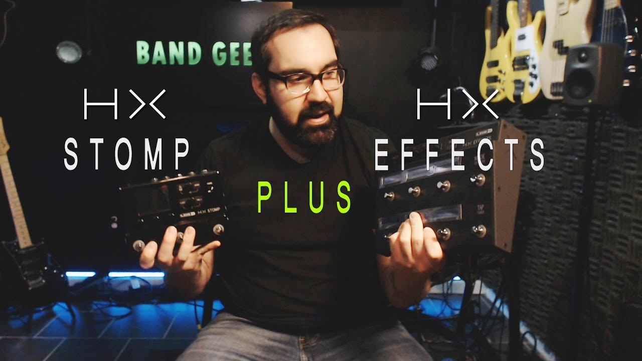 Использование HX Stomp с эффектами HX