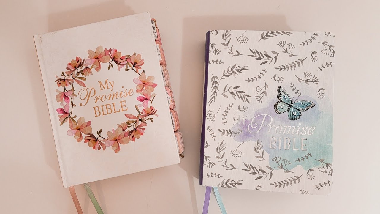 📘 unboxing a beautiful journaling bible // my promise bible