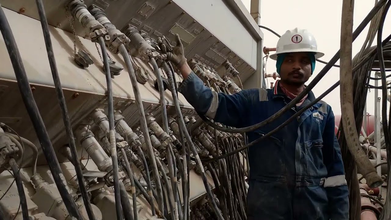 RIG UP KA DANGEROUS KHEL! Mud Tank Ke Hazaron Electric Cables Ki Wiring 🤯💪
