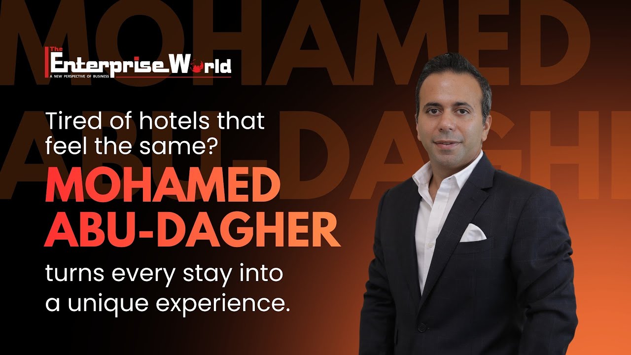 Tired of hotels that feel the same? Mohamed Abudagher turns every stay into a unique experience.