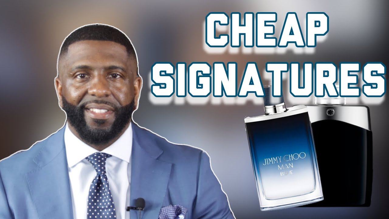 10 CHEAP SIGNATURE FRAGRANCES For ANY MAN!