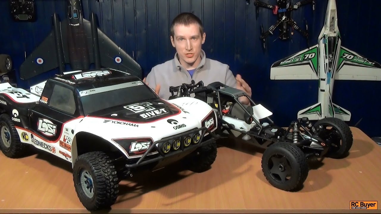 Бензиновая радиоуправляемая модель HPI Baja 5B