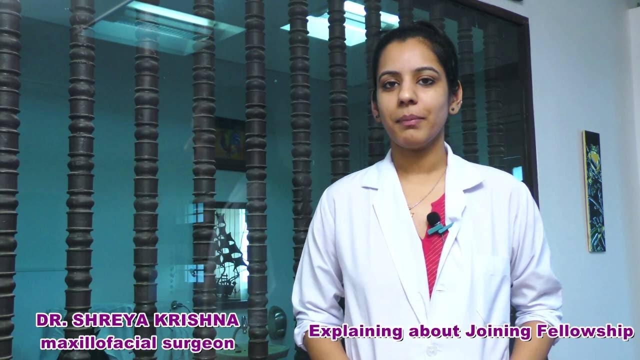 Dr  SHREYA immediately on joining as a fellow