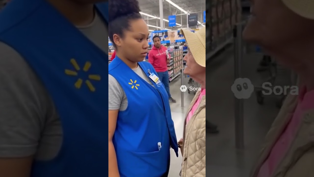 Walmart employee gets slapped