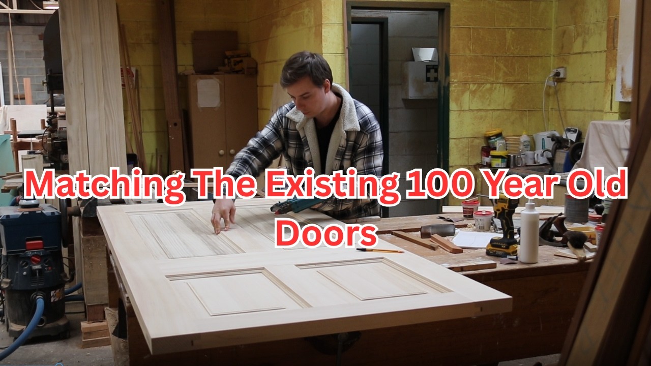Building A 4 Panel Door To Match Existing | Woodworking Projects