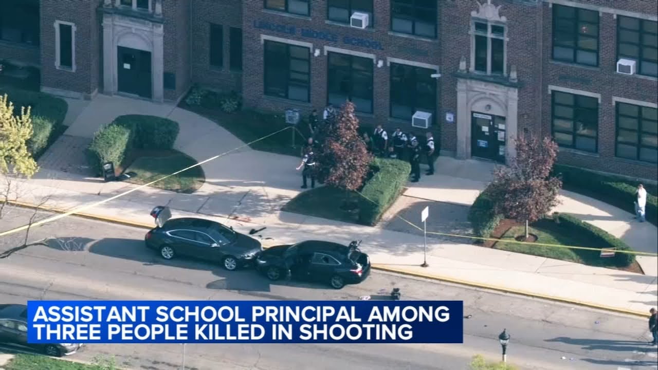 Assistant principal at Lincoln Middle School in Berwyn among 3 dead after shooting near school