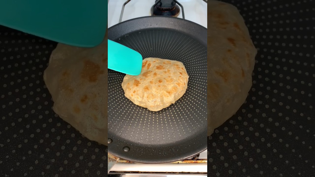 👩🏼&zwj;🍳Recette : Pain - Wrap express sans levure !😱 #asmr #food #recipe #satisfying #bread #recette