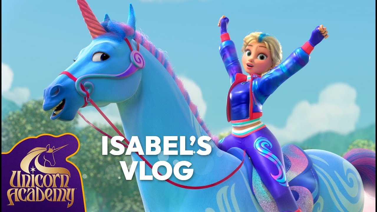 How I Train My Unicorn! | Unicorn Academy Shorts S1 E4 | Cartoons for Kids