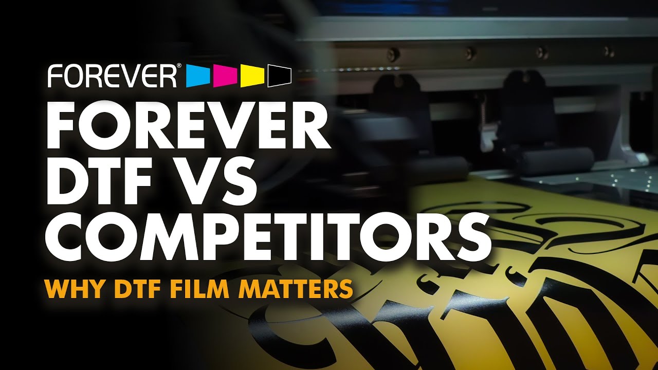 Why DTF Film Matters - FOREVER DTF vs Competitor DTF Films