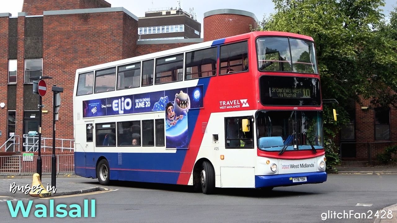 Buses in Walsall, England 2025