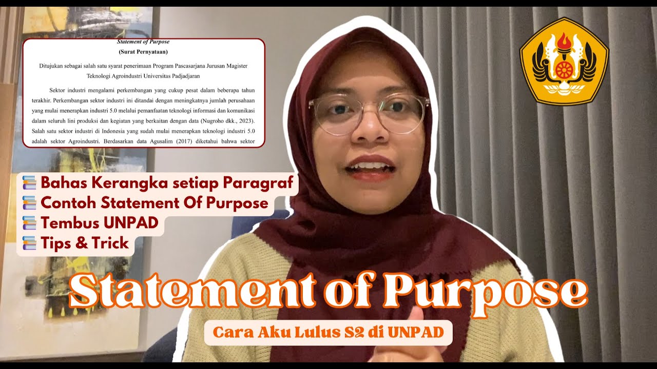 BAHAS CARA PENULISAN STATEMENT OF PURPOSE | Lolos Universitas Padjadjaran,  Pengalaman Pribadi