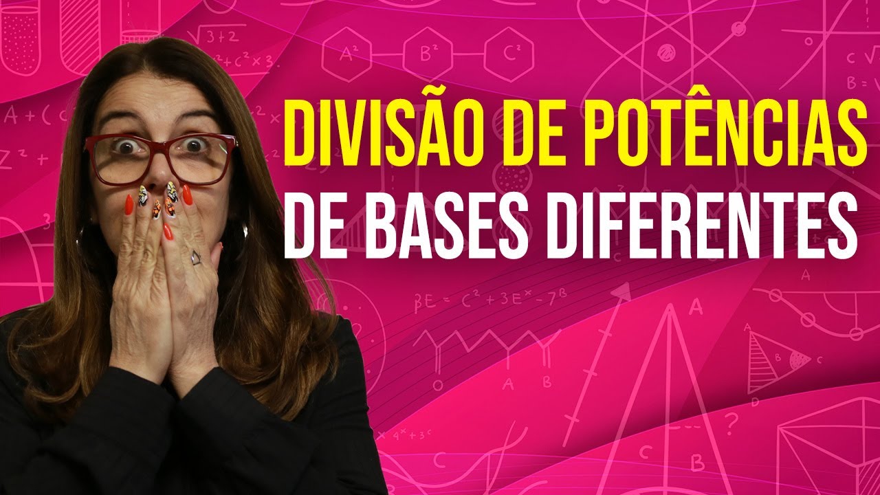 Divisão de potências de bases diferentes