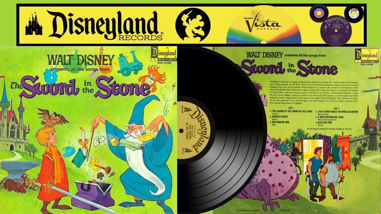 THE SWORD IN THE STONE  All the Songs LP