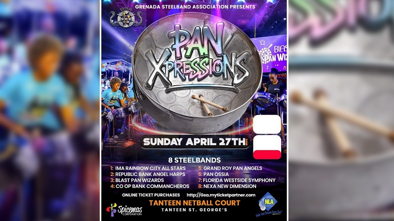 Grenada Steelband Association Presents: Pan Expressions