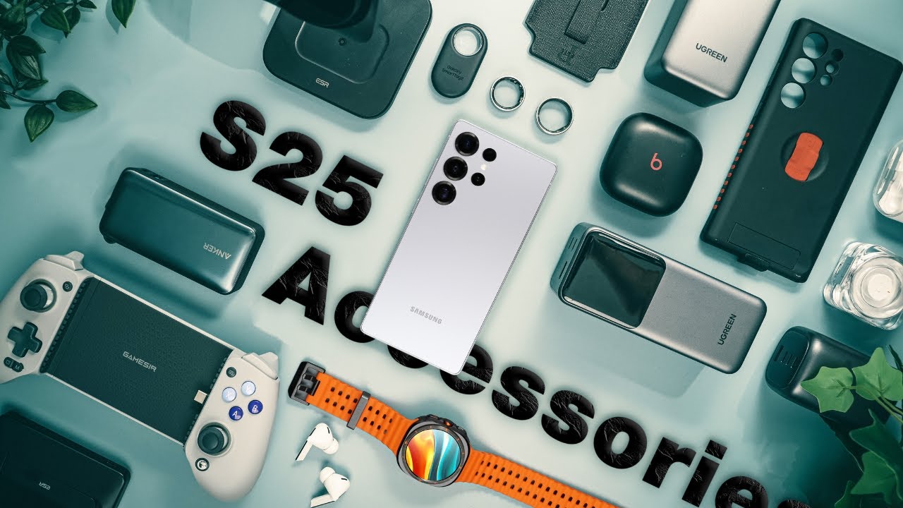 16 BEST Accessories for Samsung Galaxy S25