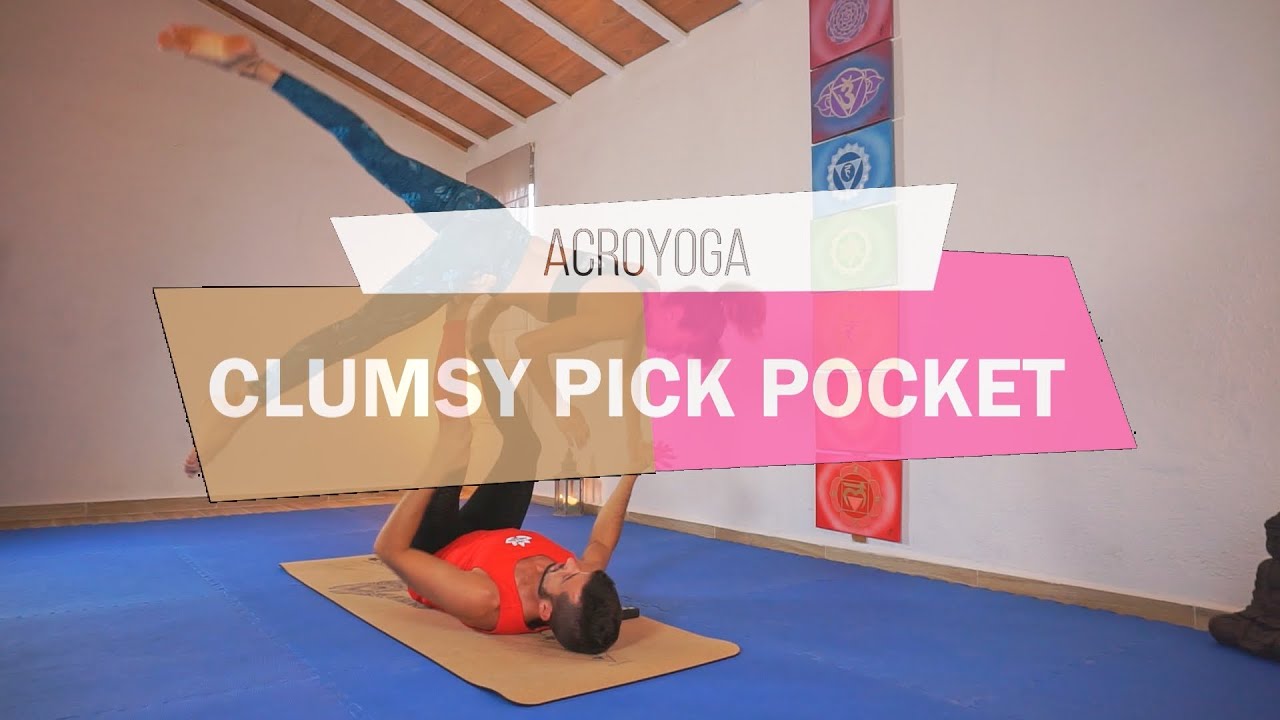 ACROYOGA 🤸 Clumsy pick pocket 🤸